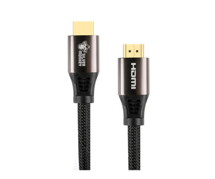 Kabel i złączka SILVER MONKEY Kabel HDMI 2.1 w oplocie 2m HD-020SM2-1